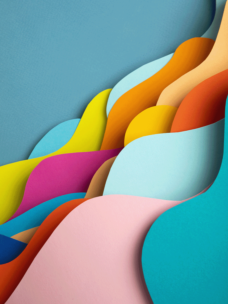 formes-de-papier-psychedelique-multicolores